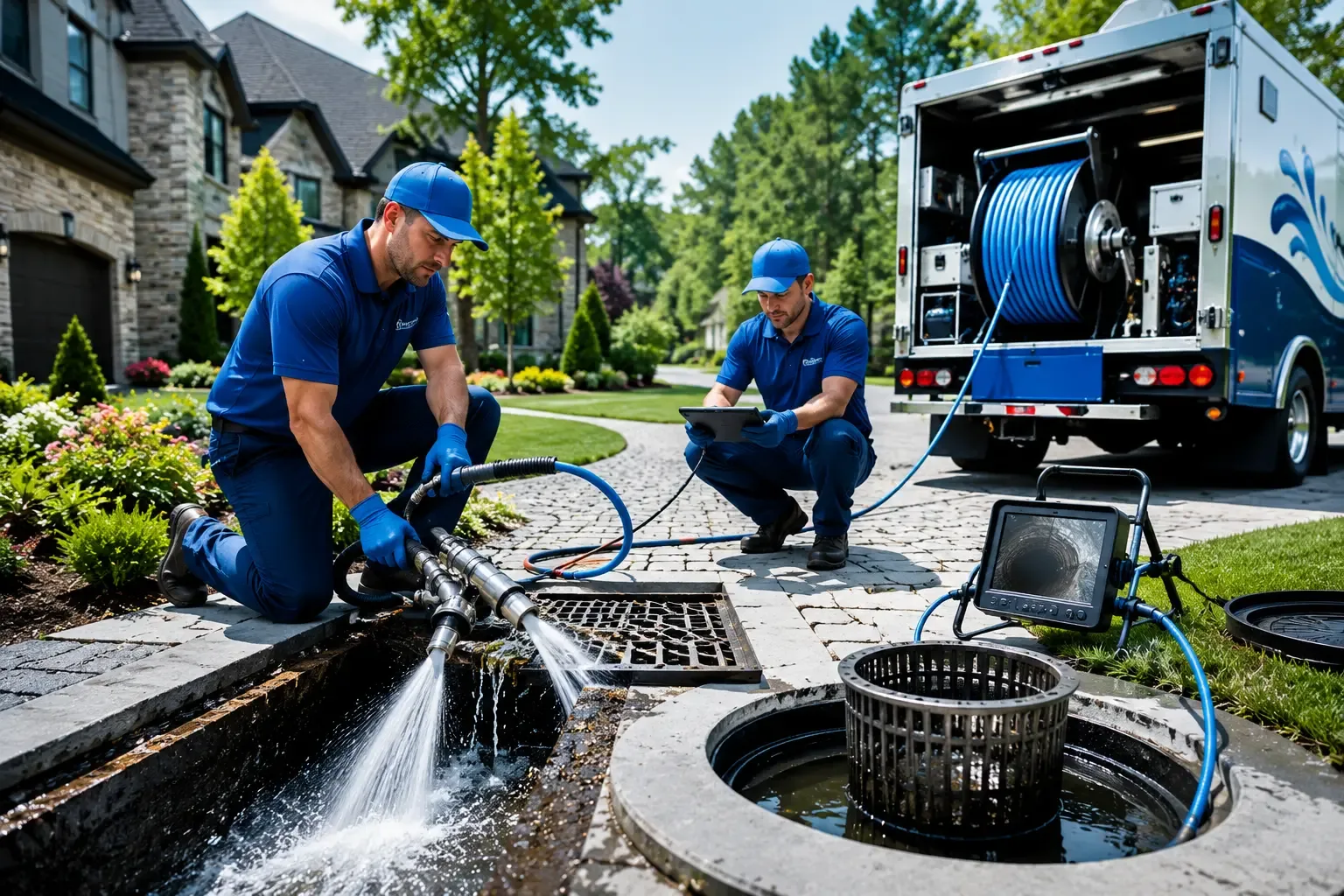 Local outdoor drain cleaning professionals in Riceville, IA